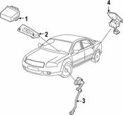 Audi VW Headlight Level Sensor - Genuine Audi VW 4E0616571E