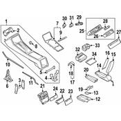 Audi Ash Tray - Genuine Audi 4E0857951C4PK