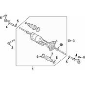 Audi Steering Tie Rod End - Genuine Audi 4H0423811