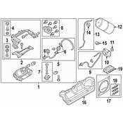 Audi Suspension Air Compressor - Genuine Audi 4H0616005D