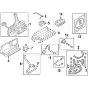 Audi Air Suspension Solenoid - Genuine Audi 4H0616013D