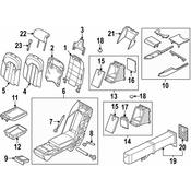 Audi Seat Armrest Cup Holder - Genuine Audi 4H0885995A6PS