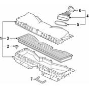 Audi Engine Air Intake Hose Seal - Genuine Audi 4K0121221
