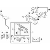 Audi Suspension Air Compressor Hardware Kit - Genuine Audi 4K0698505