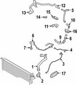 Audi HVAC Heater Hose Grommet - Genuine Audi 4K0819345AE
