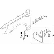 Audi Stone Guard - Genuine Audi 4K0831447