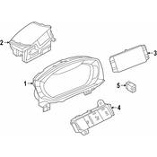 Audi Headlight Switch - Genuine Audi 4K1941501A