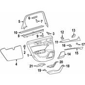 Audi Window Shade - Genuine Audi 4K5861333QBC