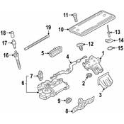 Audi Tailgate Pull Down Motor - Genuine Audi 4K8827851D