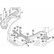 Audi Hood Release Cable - Genuine Audi 4KE823529B