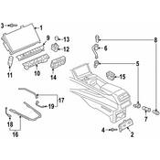 Audi Electronic Parking Brake Control Switch - Genuine Audi 4KE927225A