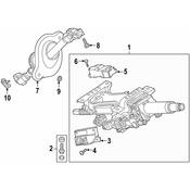 Audi Steering Shaft - Genuine Audi 4KL419753E