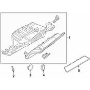 Audi Glove Box - Genuine Audi 4KL880302B1KF