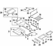 Audi Cargo Cover - Genuine Audi 4L086169194H