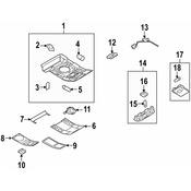 Audi Sunroof Switch - Genuine Audi 4L0959561CU57