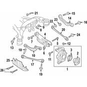 Audi VW Suspension Knuckle - Genuine Audi VW 4M0505432AE