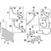 Audi A/C Compressor - Genuine Audi 4M0816803D