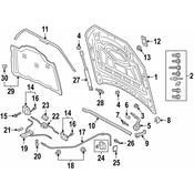 Audi Hood Lift Support - Genuine Audi 4M0823359C