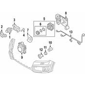 Audi Park Assist Camera Bracket - Genuine Audi 4M0853795B