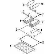 Audi VW Drive Motor Battery Pack Tray - Genuine Audi VW 4M0915309