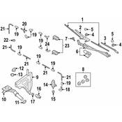 Audi Windshield Washer Nozzle - Genuine Audi 4M0955988