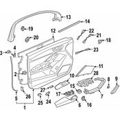 Audi Door Mirror Switch - Genuine Audi 4M0959565S