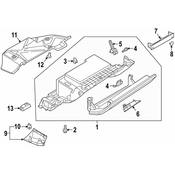Audi Glove Box Assembly - Genuine Audi 4M8857035KEF1