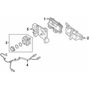 Audi Night Vision Camera Connector - Genuine Audi 4M8971192D