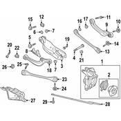 Audi Suspension Control Arm - Genuine Audi 4N0505291A