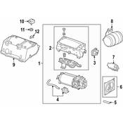 Audi Suspension Air Compressor Line - Genuine Audi 4N0616091D