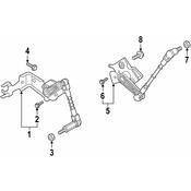 Audi Headlight Level Sensor - Genuine Audi 4N0941286C
