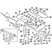 Audi Windshield Wiper Arm Cover - Genuine Audi 4N19557381P9