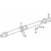 Audi VW Drive Shaft - Genuine Audi VW 4N4521101D