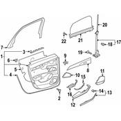 Audi Door Glass Sunshade - Genuine Audi 4N4861334AQBC
