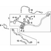 Audi Battery Charging Cable - Genuine Audi 4N4971015A
