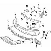 Audi Fog Light Trim - Genuine Audi 4Z7807787