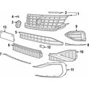 Volkswagen Fog Light Cover - Genuine VW 5618538079B9