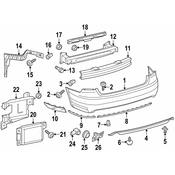 VW Bumper Trim - Genuine VW 561853835B041