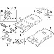 Volkswagen Interior Grab Bar - Genuine VW 561857607C82V
