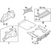 Volkswagen Child Restraint Anchor Plate Cap - Genuine VW 561863215AZA2