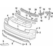 Volkswagen Reflector Panel - Genuine VW 561945105B