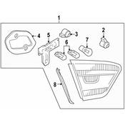 Volkswagen Back Up Light Socket - Genuine VW 561945259