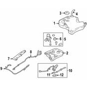 VW Diesel Emissions Fluid Injector Feed Line - Genuine VW 5C0131983J