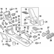 VW 12 Volt Accessory Outlet Sleeve- Genuine VW 5C59193419B9