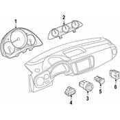 Volkswagen Instrument Cluster - Genuine Volkswagen 5C5920970F