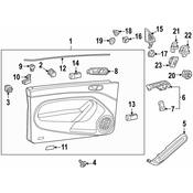 VW Courtesy Light - Genuine VW 5C5947355D