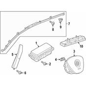 Volkswagen Air Bag Wiring Harness - Genuine VW 5G0971584AB