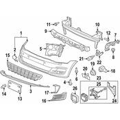 Volkswagen License Plate Bracket - Genuine VW 5GM807287E9B9