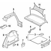 Volkswagen Tie Down Hook - Genuine VW 5H0863503B