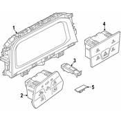 Volkswagen Instrument Cluster - Genuine VW 5H0920340C